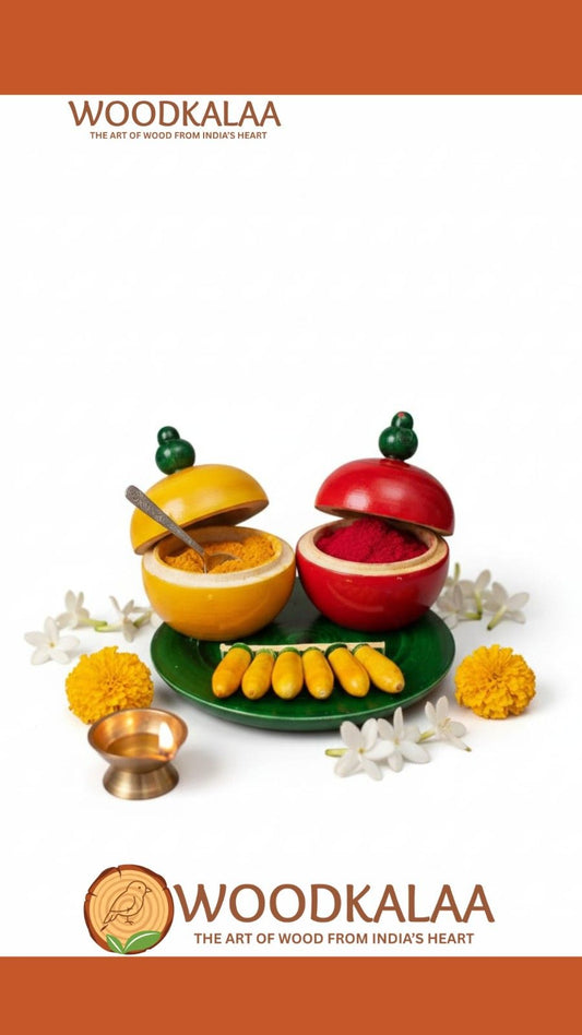THAMBULAM KUMKUM/HALDI CONTAINERS