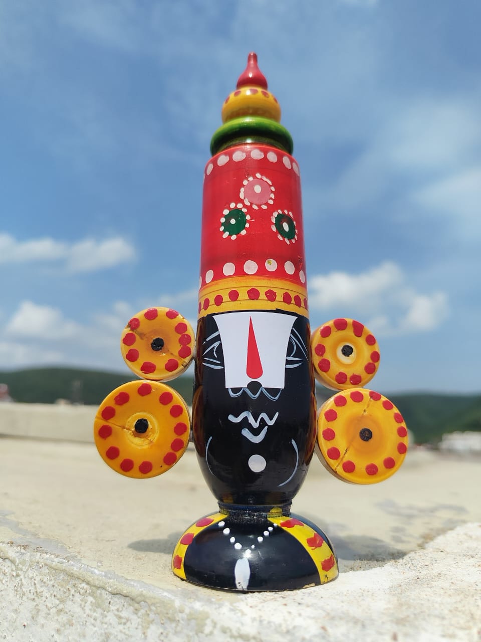 WOODEN LORD VENKATESWARA (BALAJI)