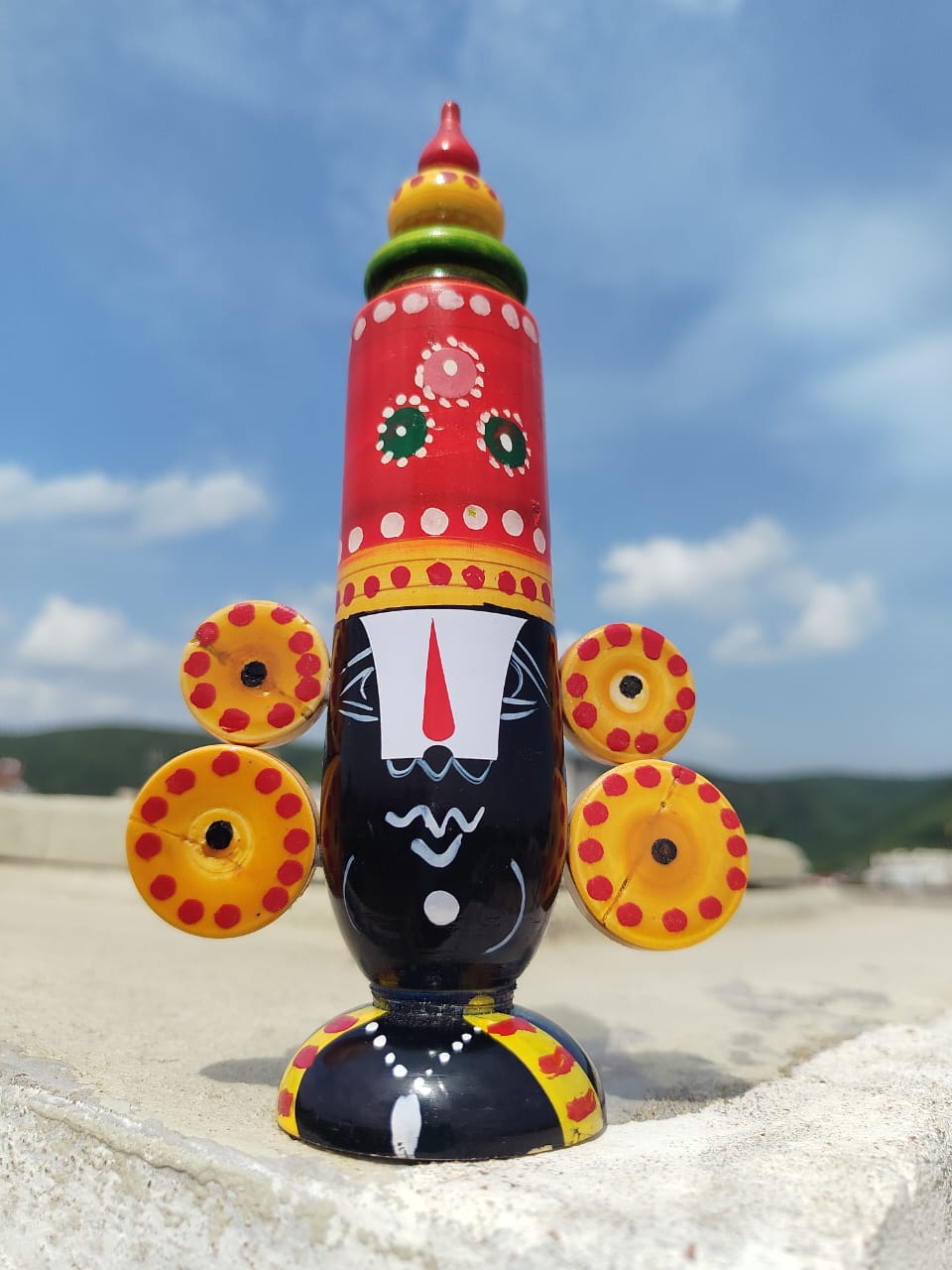WOODEN LORD VENKATESWARA (BALAJI)