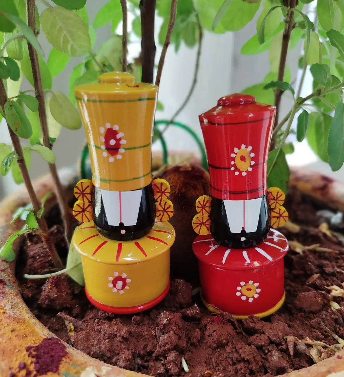 LORD VENKATESWARA KUMKUM/HALDI CONTAINERS