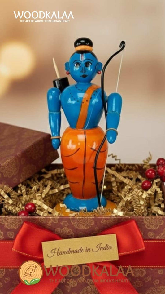 WOODEN LORD SRI RAM