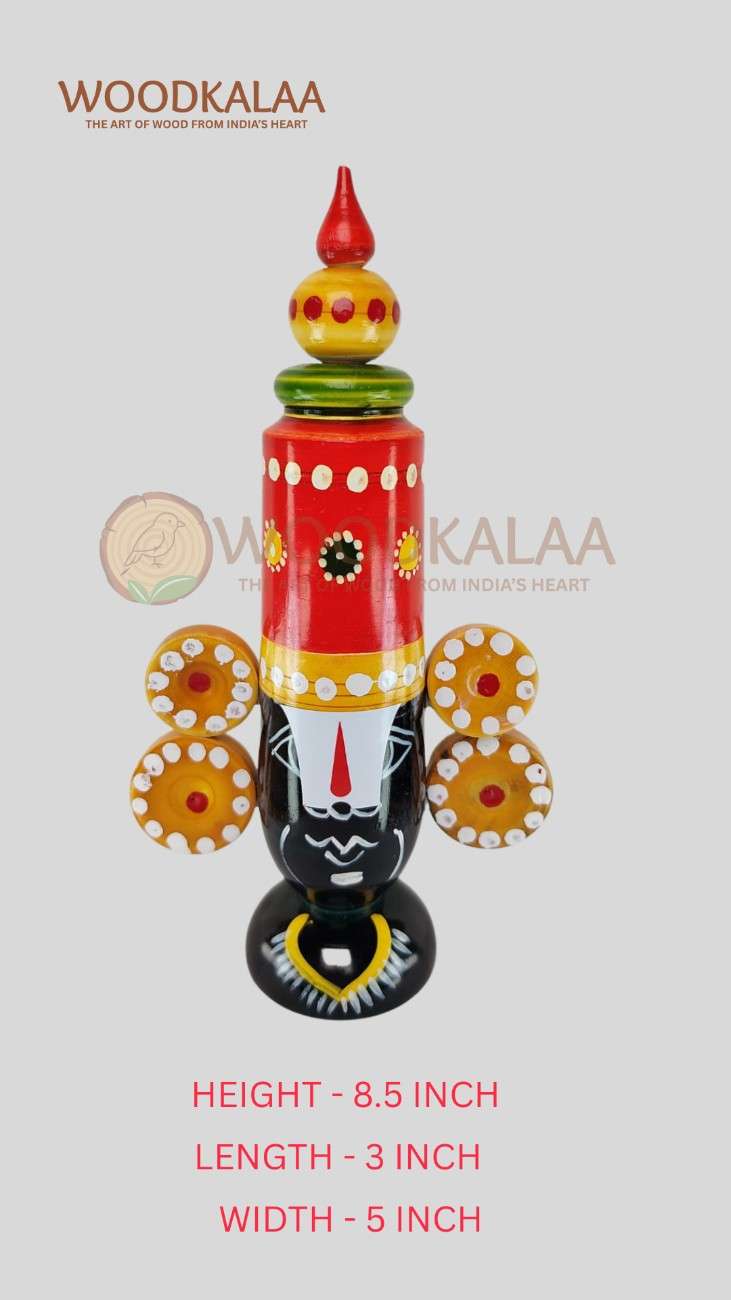 WOODEN LORD VENKATESWARA (BALAJI)
