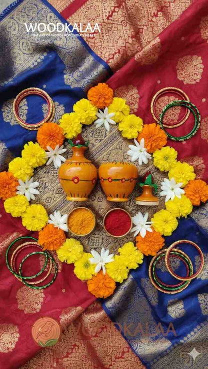 HALDI KUMKUM KALASH (PACK 2)