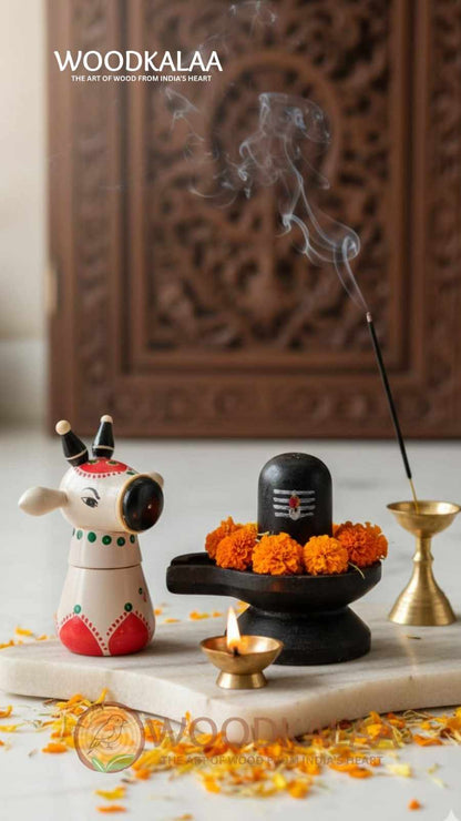 NANDI KUMKUM/HALDI CONTAINERS (PACK 2)