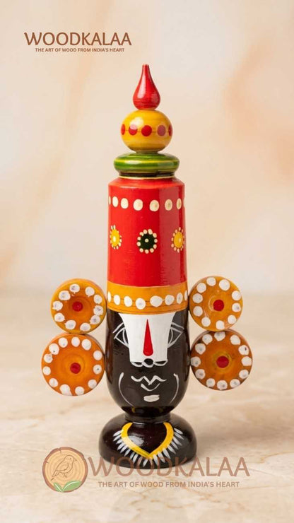 WOODEN LORD VENKATESWARA (BALAJI)