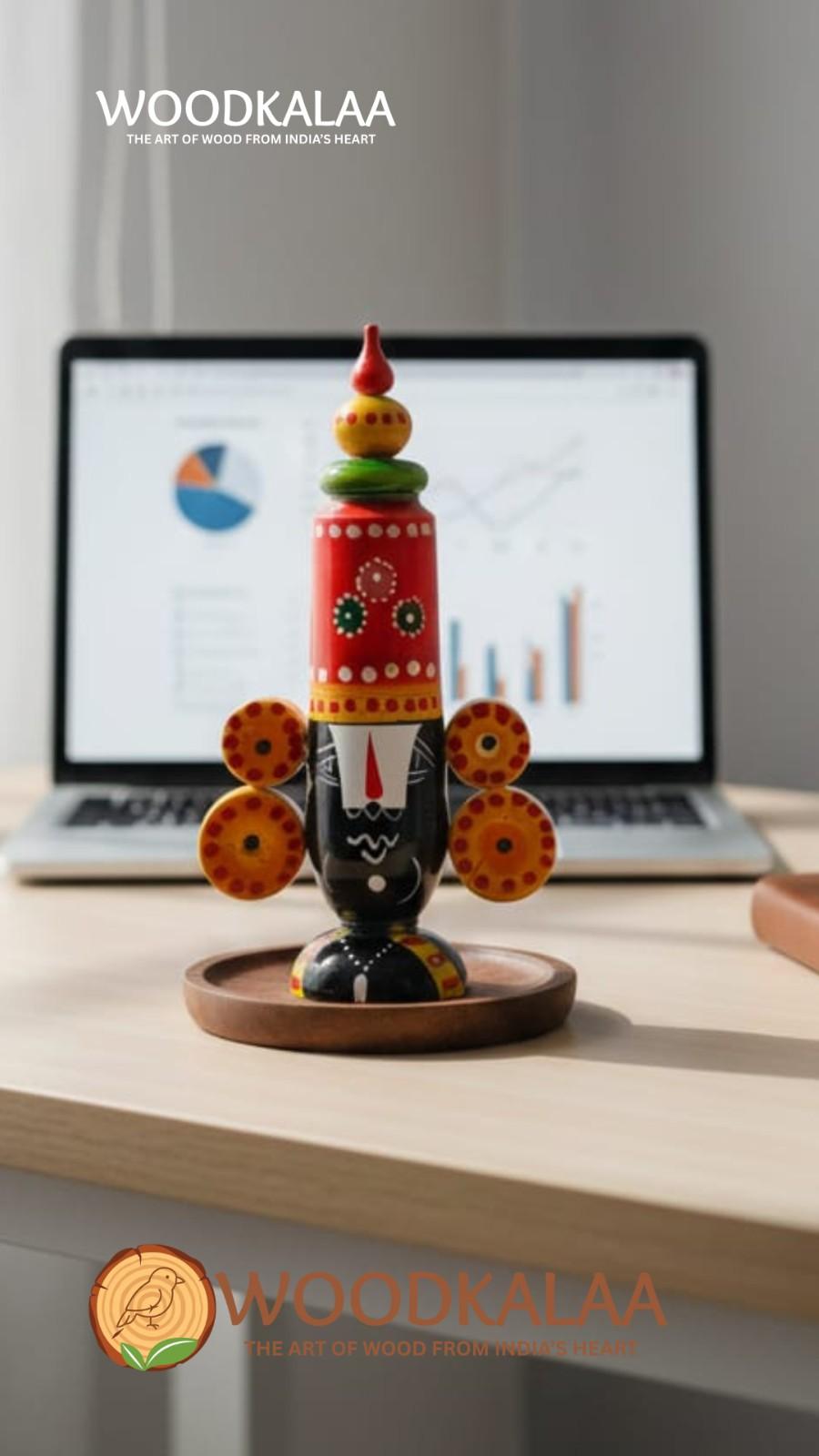 WOODEN LORD VENKATESWARA (BALAJI)