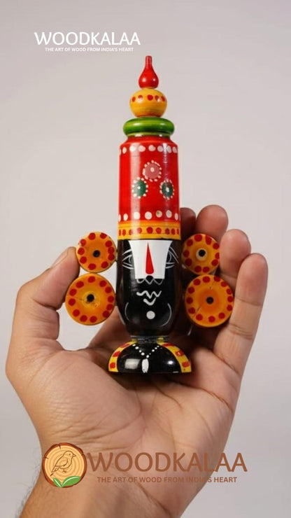 WOODEN LORD VENKATESWARA (BALAJI)