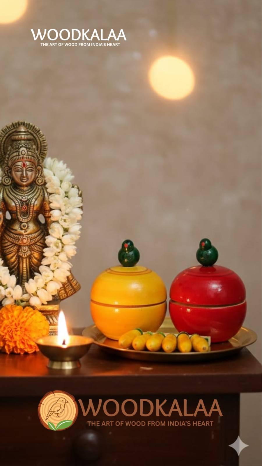 THAMBULAM KUMKUM/HALDI CONTAINERS