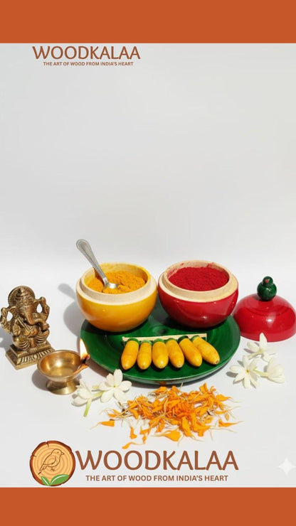 THAMBULAM KUMKUM/HALDI CONTAINERS