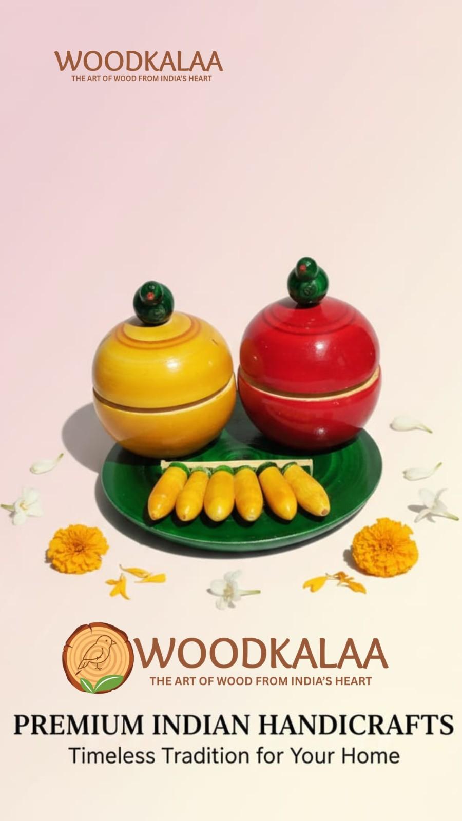 THAMBULAM KUMKUM/HALDI CONTAINERS