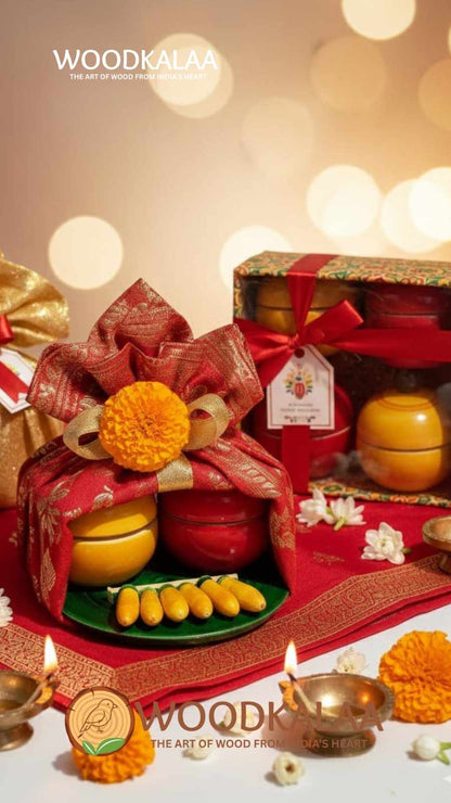 THAMBULAM KUMKUM/HALDI CONTAINERS