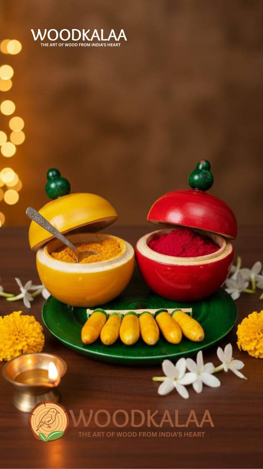 THAMBULAM KUMKUM/HALDI CONTAINERS