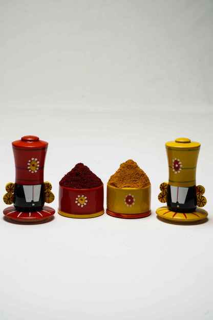 LORD VENKATESWARA KUMKUM/HALDI CONTAINERS