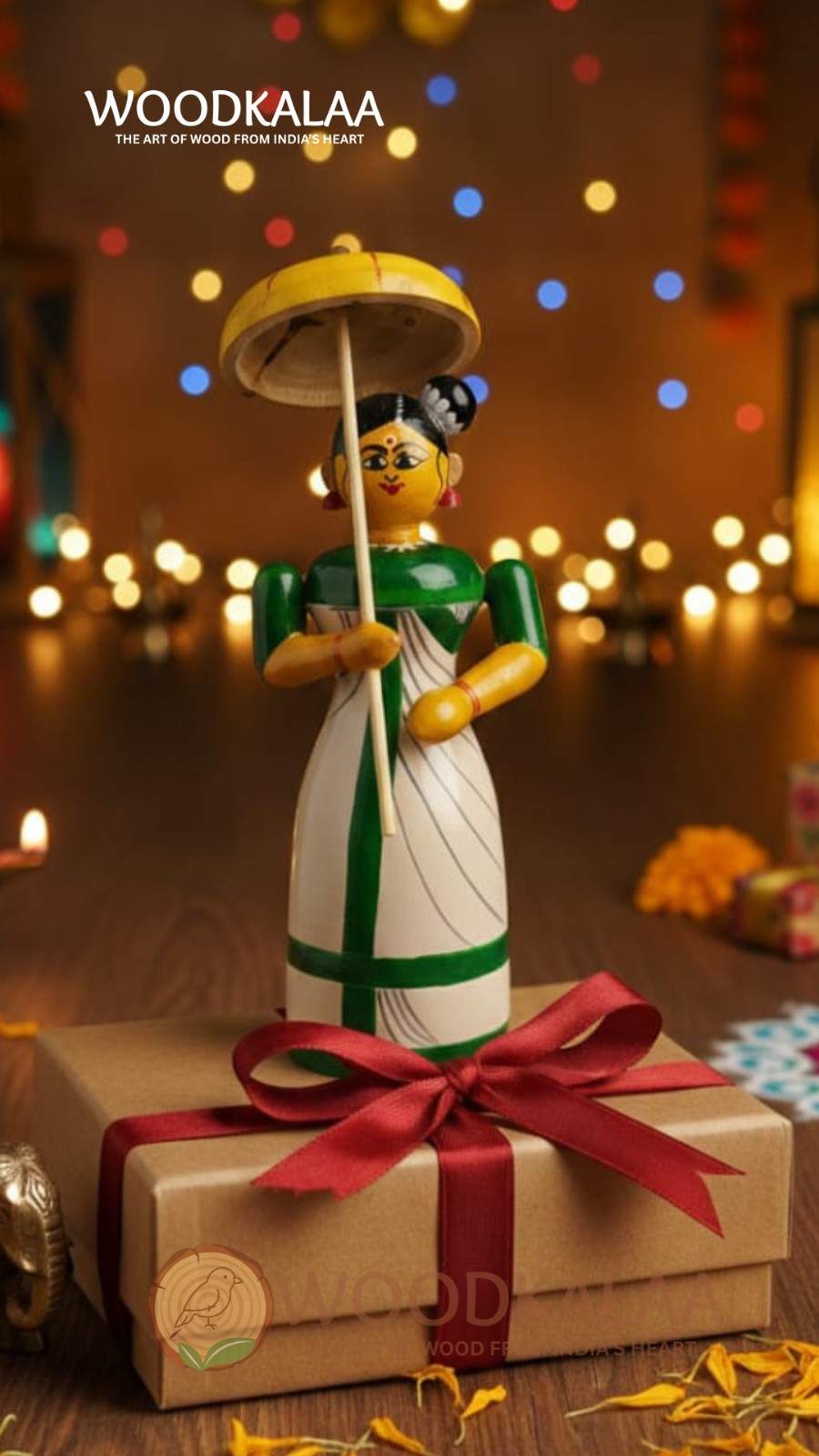 KERALA KUTTI WITH UMBRELLA