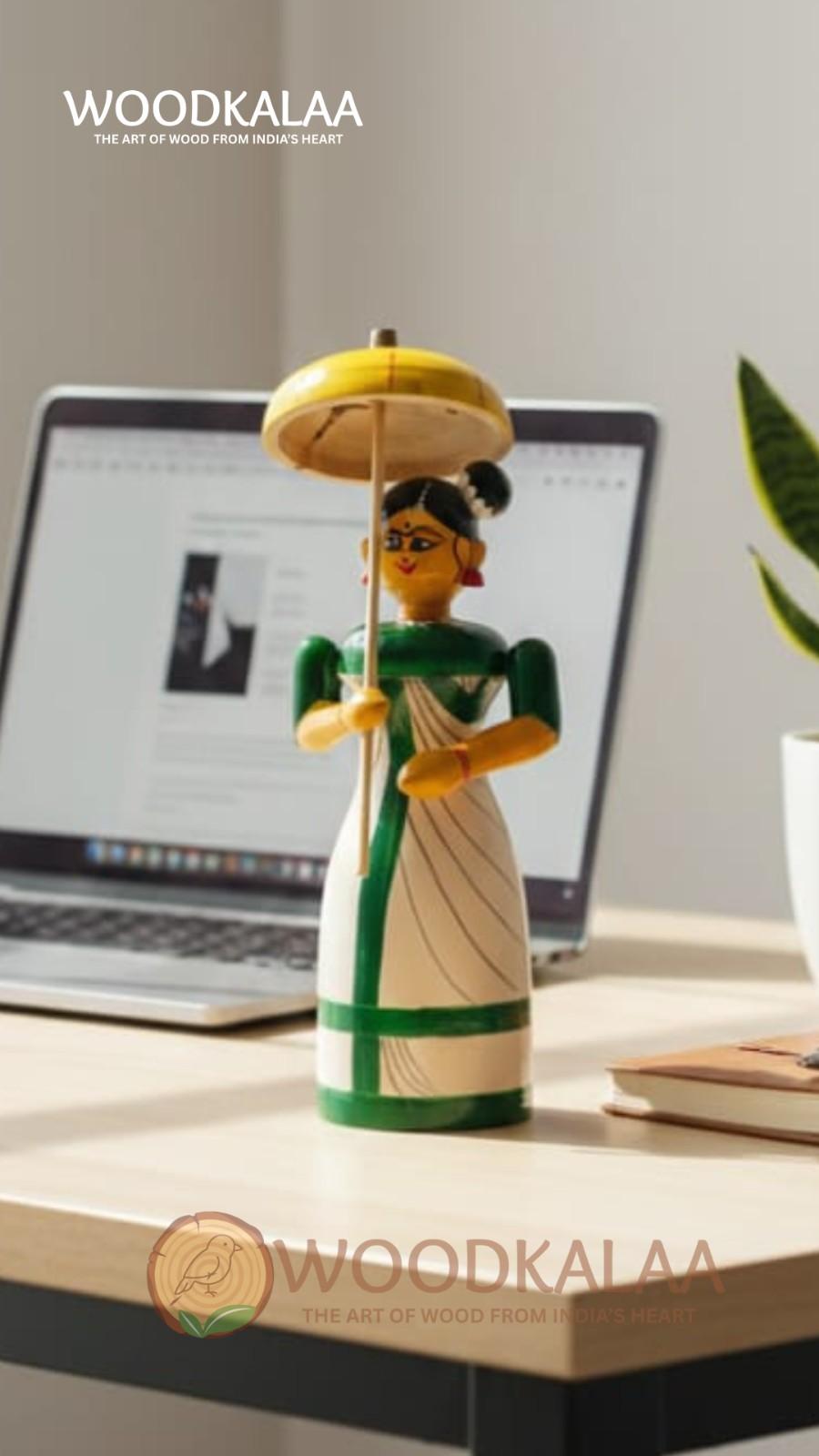 KERALA KUTTI WITH UMBRELLA