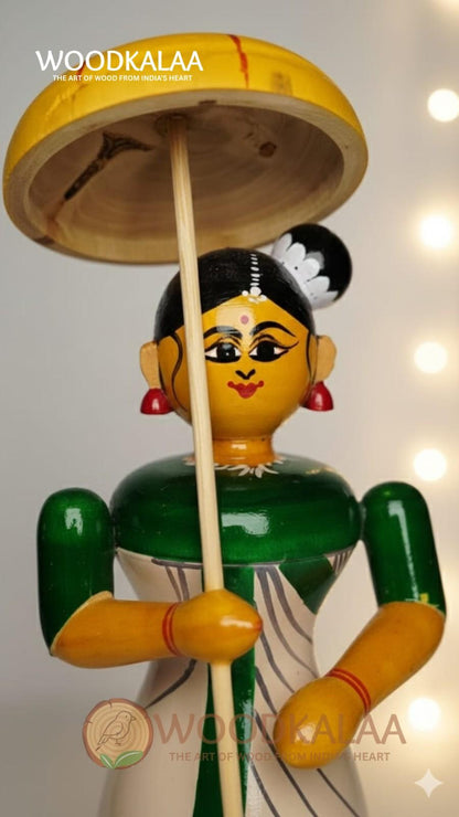 KERALA KUTTI WITH UMBRELLA