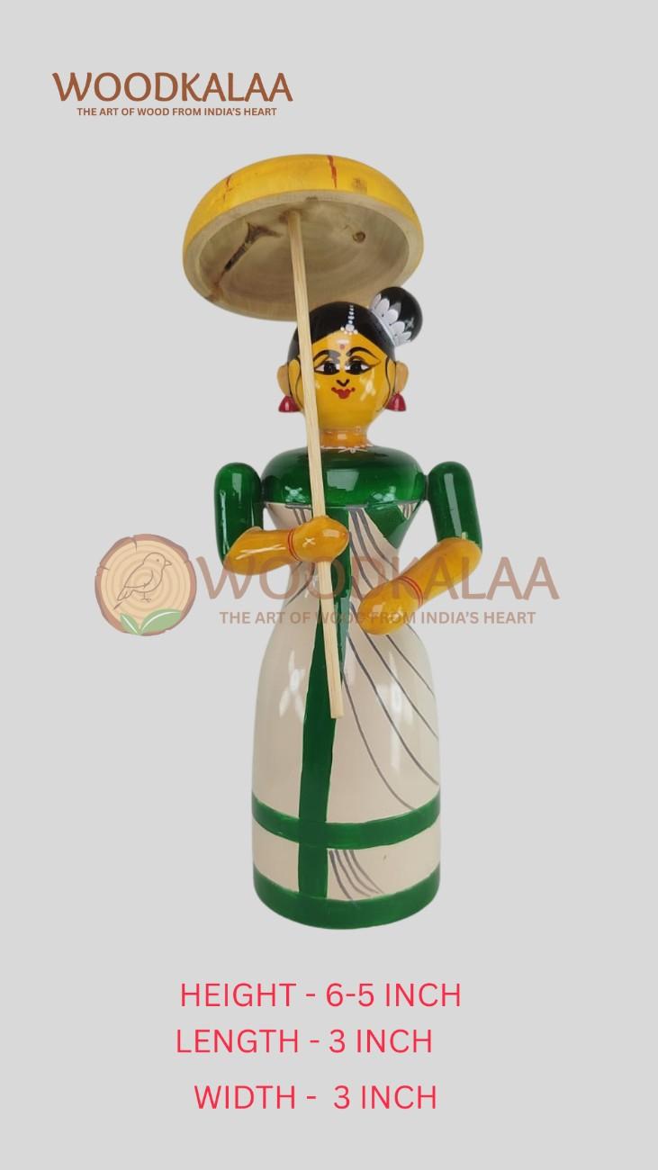 KERALA KUTTI WITH UMBRELLA